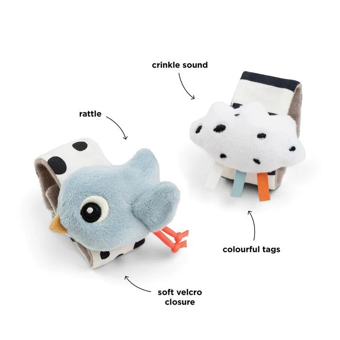 Juego Sonajeros de Muñeca Done by Deer Happy Clouds