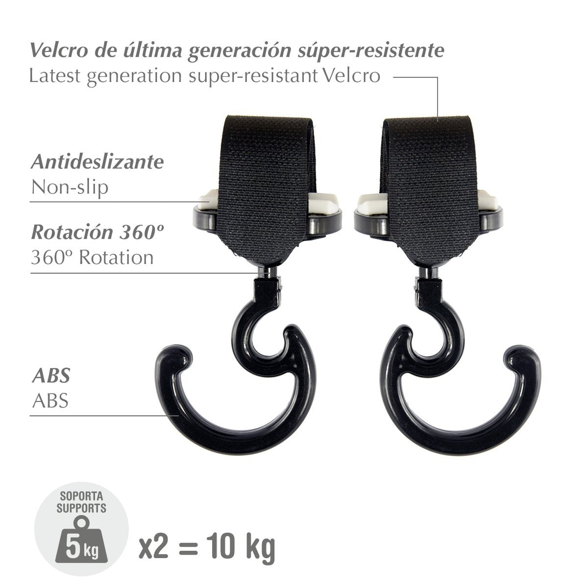Gancho carro magic multiuso Cambrass Solid