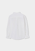 Camisa Boboli en lino con manga larga