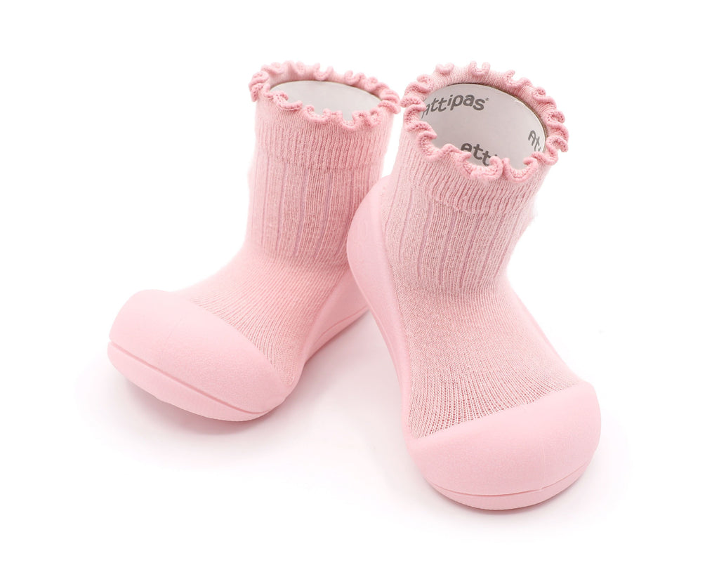 Zapato calcetin Attipas Edelweiss Flor Rosa