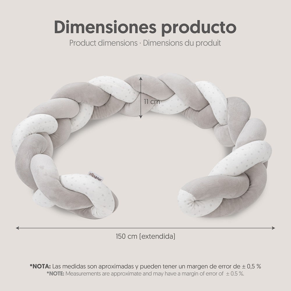 Chichonera cuerda trenzada universo Interbaby