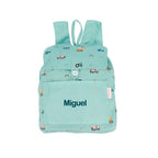 Mochila Pequeña Tela Tutete Trucks Personalizable