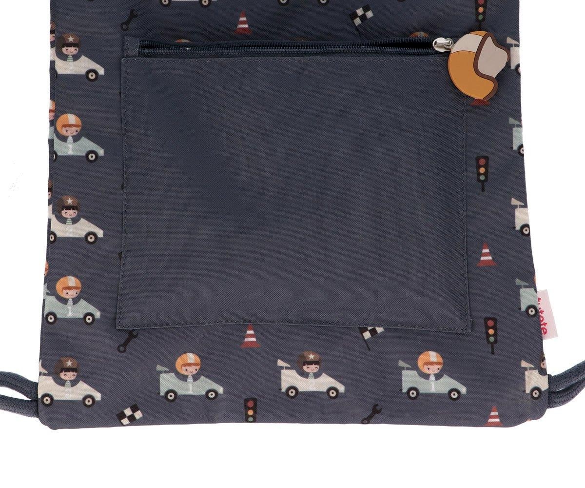 Mochila Saco Tutete Impermeable Speed Racers Personalizable