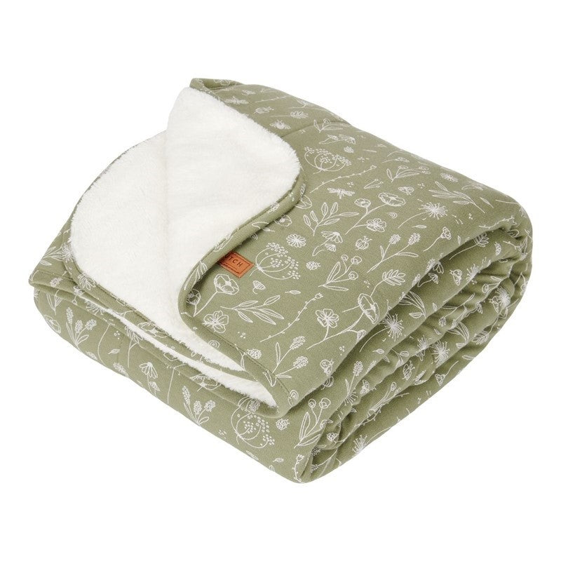 Manta Cuna Little Dutch Flores Silvestres