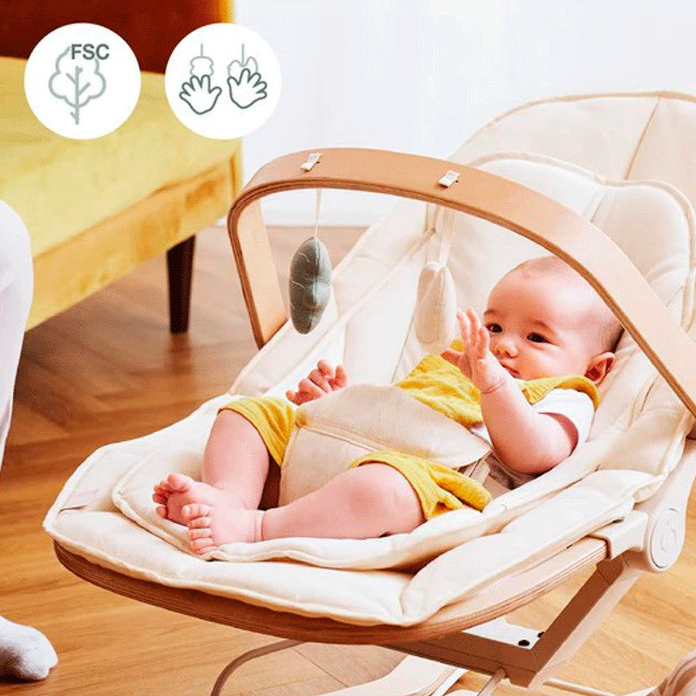 Arco de juegos Hamaca evolutiva Babymoov de Madera Swoon Flow