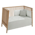 Colcha y Protector Cuna Cambrass House mint