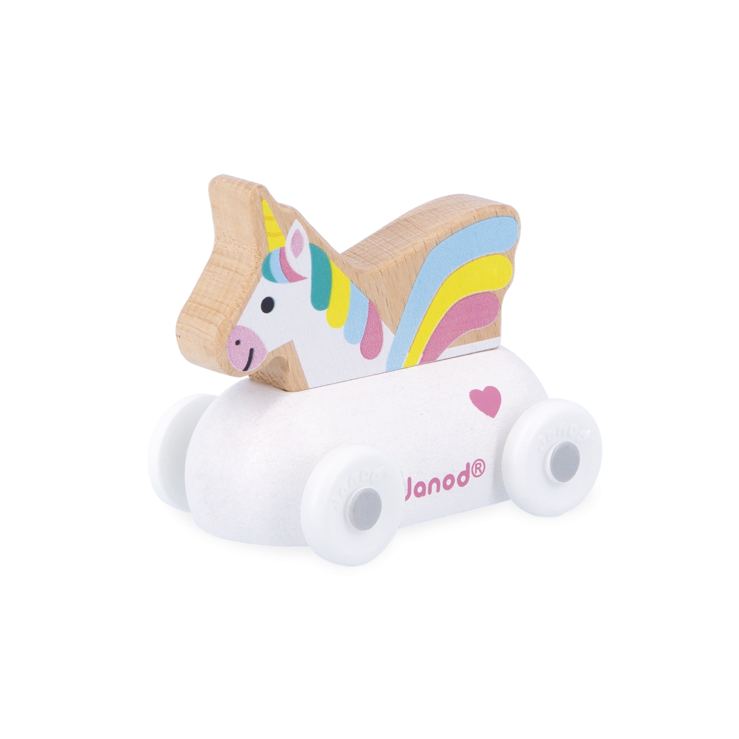 Unicornio Janod con ruedas