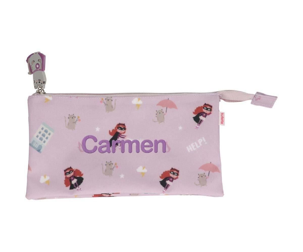 Estuche 3 Compartimentos Tutete Fantastic Girl Personalizable