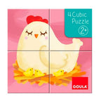 Puzzle Goula Cubos Animales
