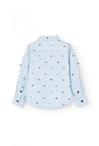 Camisa Boboli popelín estampada