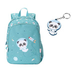 Mochila Mediana Tutete Pandas in Space + Llavero