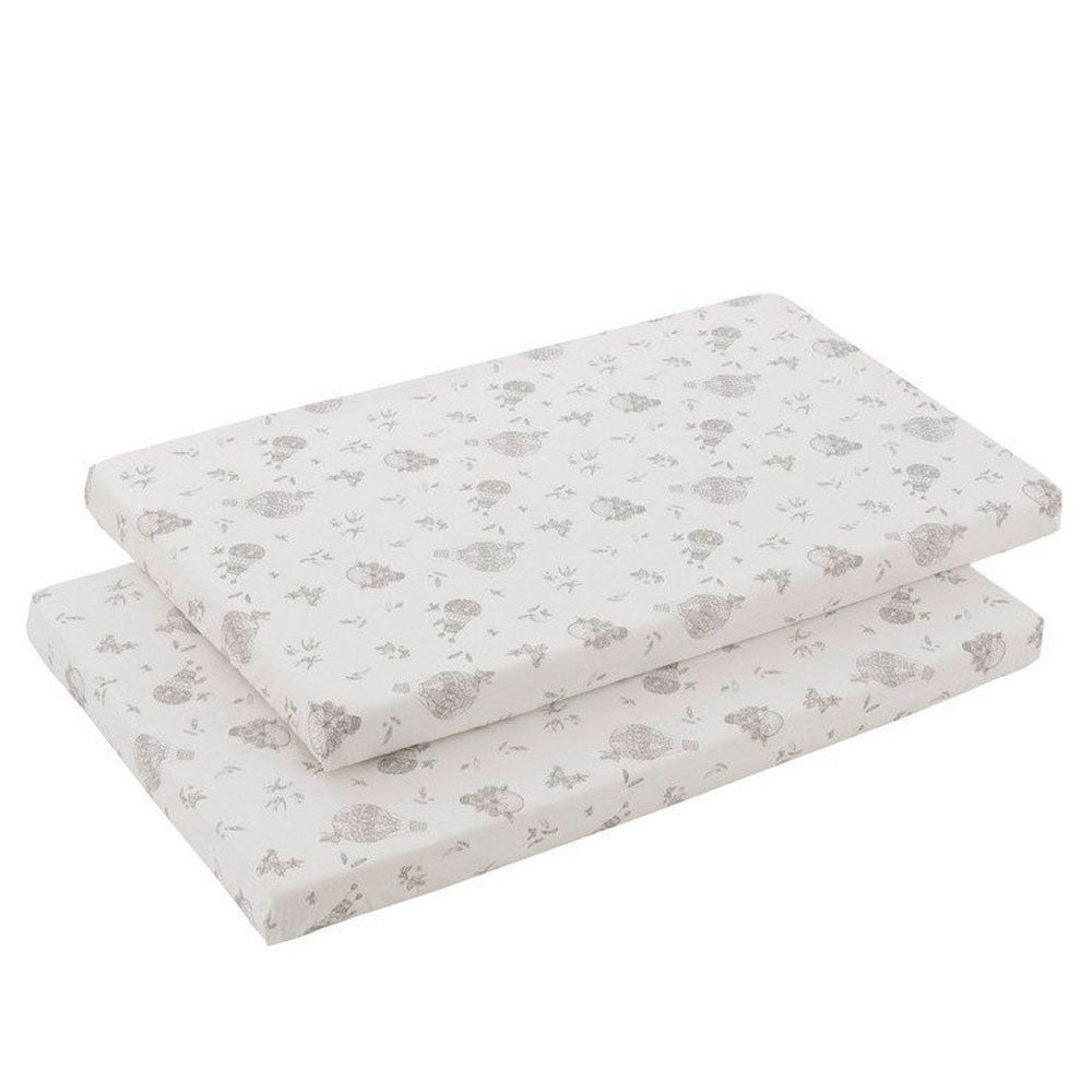 Pack bajera minicuna 2 unidades Cambrass 50x82x10 cm Globe Crudo