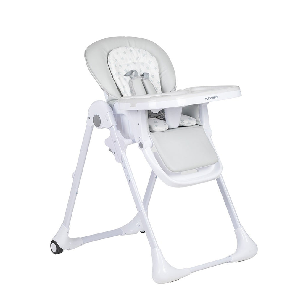 Trona multiposiciones Plastimyr TWINKLE polipiel con colchoneta