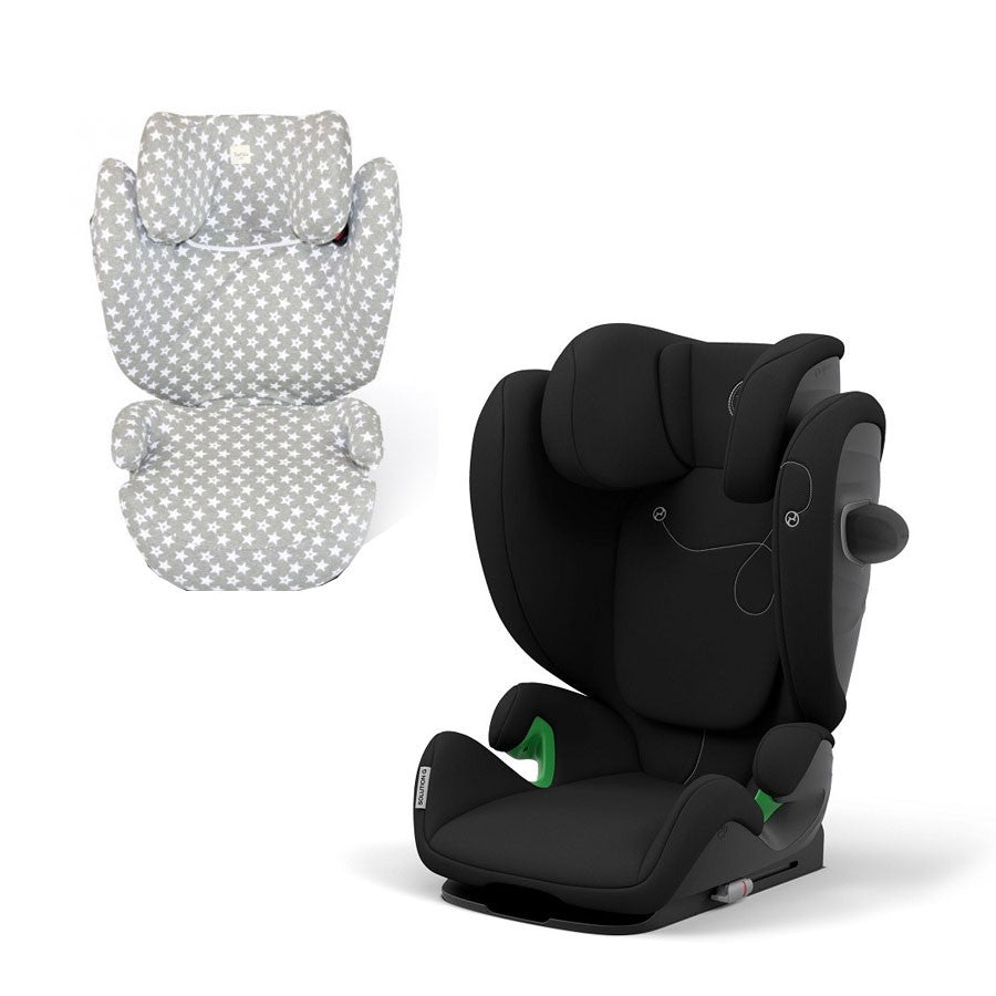 PACK Silla auto CYBEX SOLUTION G 2 i-FIX con funda protectora