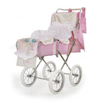Silla muñeca Bebelux Big Gemelar Paris Rosa PERSONALIZABLE