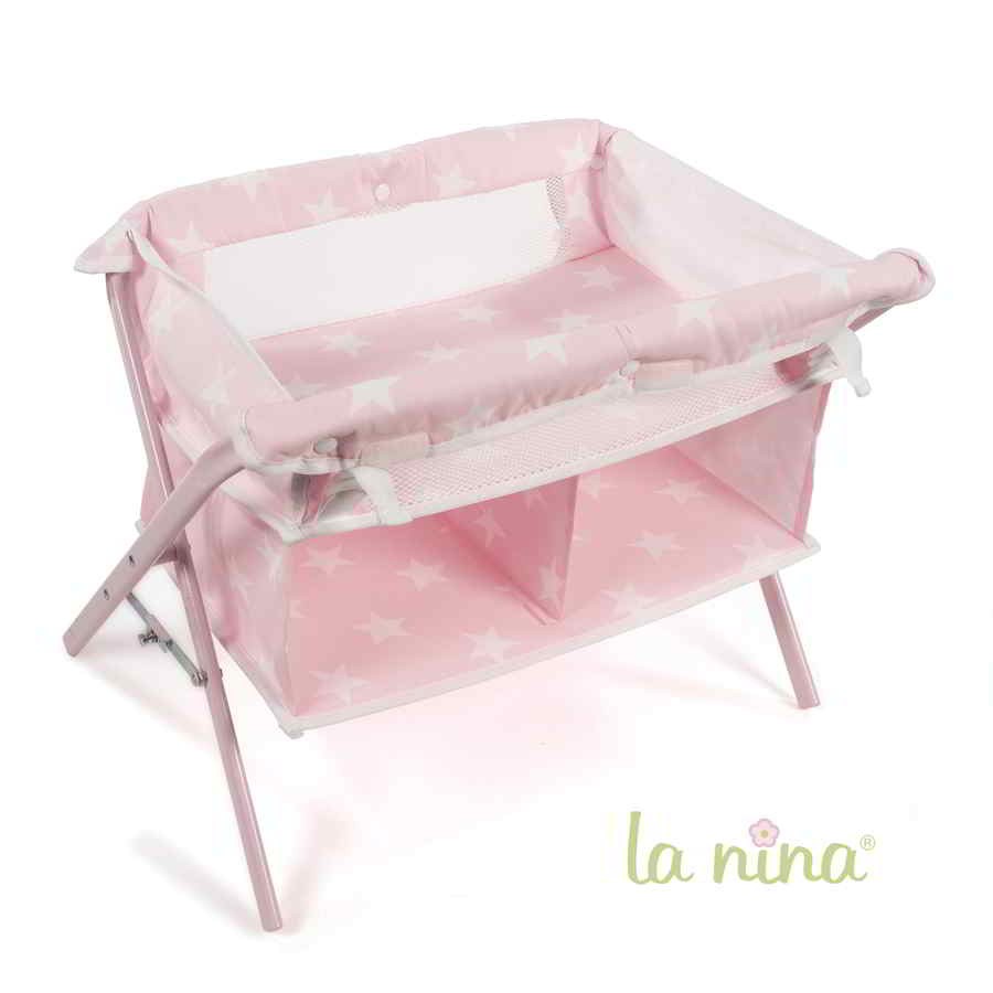 Cuna cambiador La Nina Carlota (51x40x34 cm)