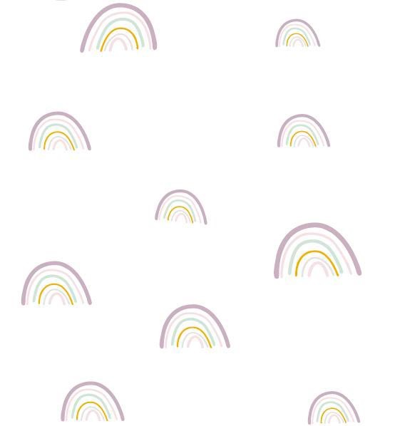 Papel Pintado Ros Mood ARCO IRIS
