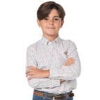 Camisa Spagnolo cuello boton gabardina 4525