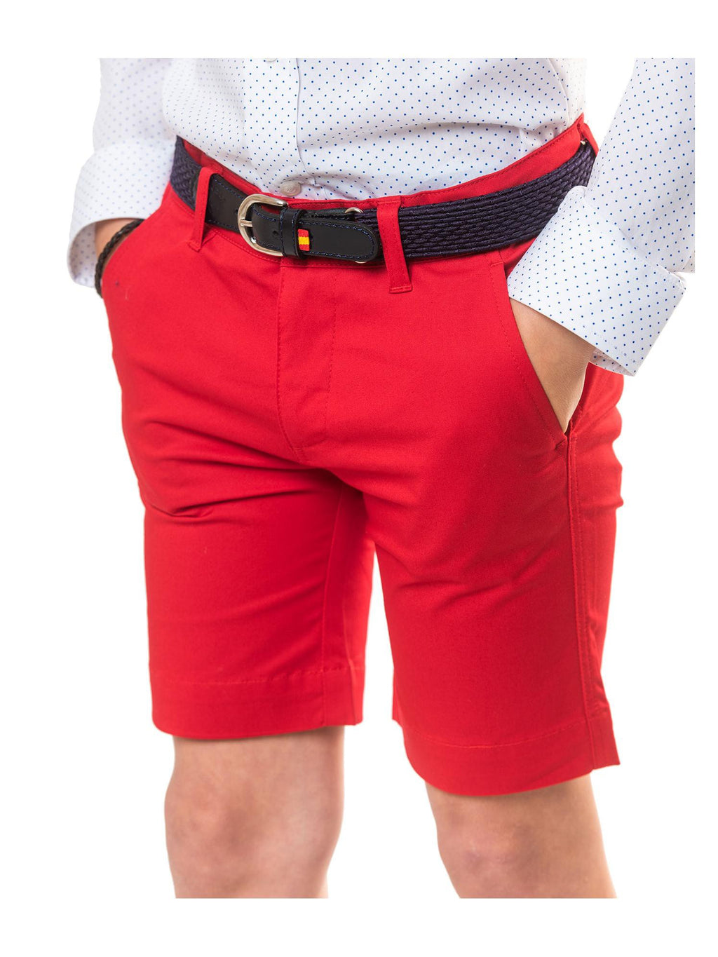 Bermuda basica Spagnolo gabardina elastan 5541