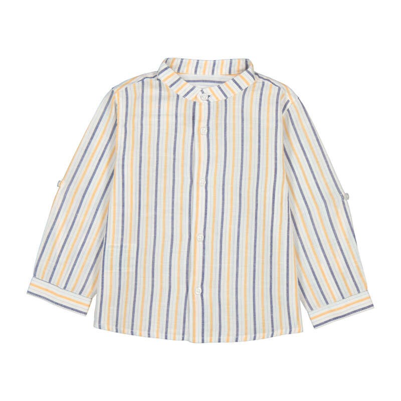 Camisa Mayoral manga larga lino cuello mao