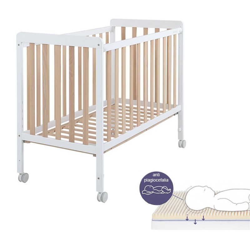 Cuna Micuna Nordika 120x60 con colchon Opcional
