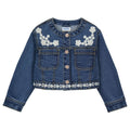 Cazadora Mayoral denim guipur