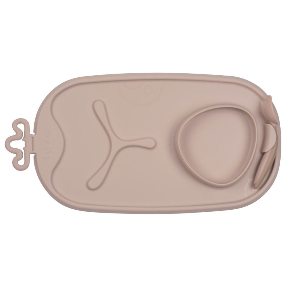 Bandeja silicona B.Box Roll + Go con cuchara