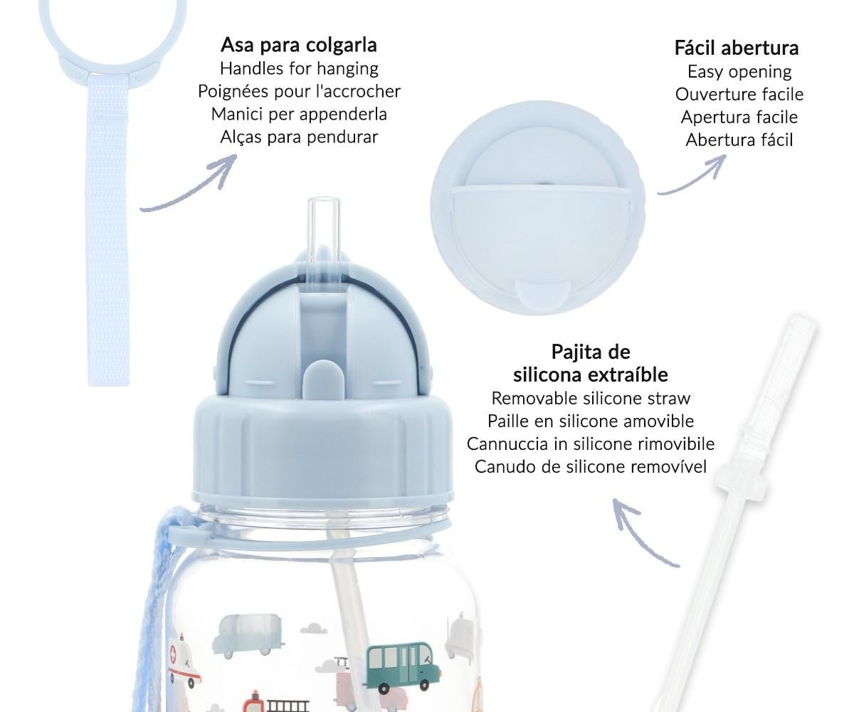Botella de tritán Tutete City Cars