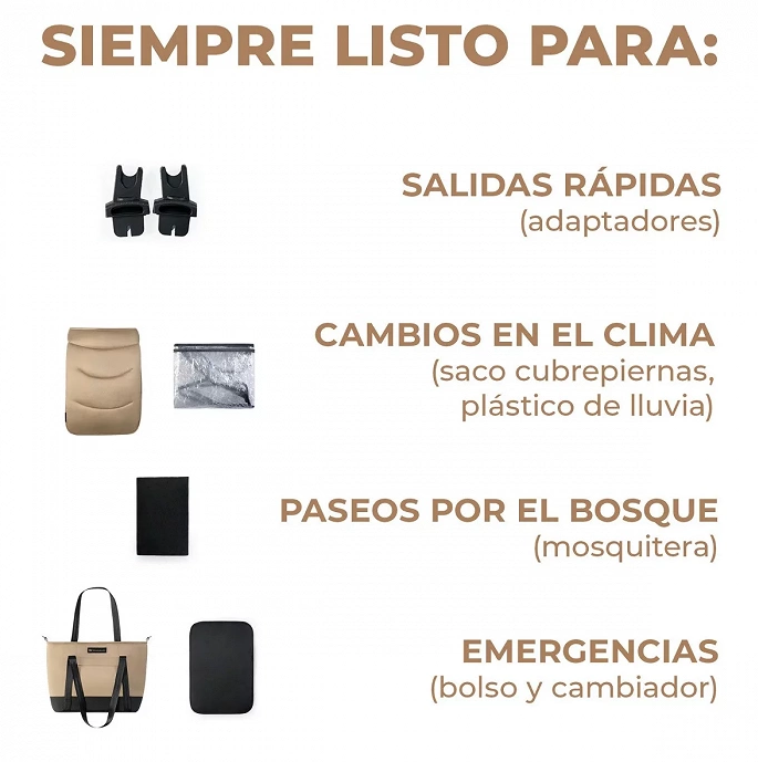Cochecito Trío Kinderkraft PRIME 2