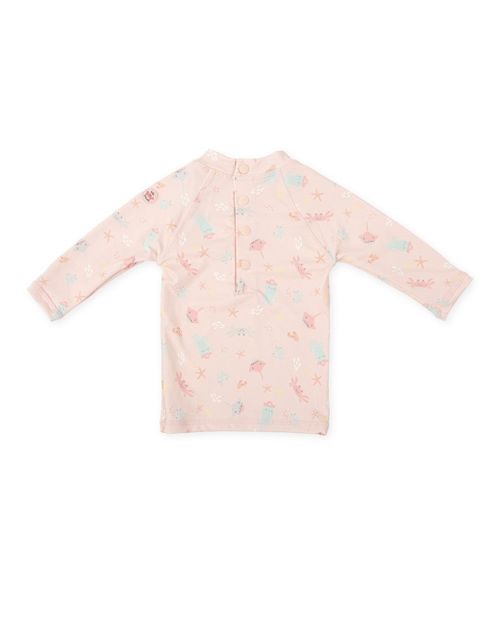 Camiseta Tutto Piccolo manga larga B. Océano