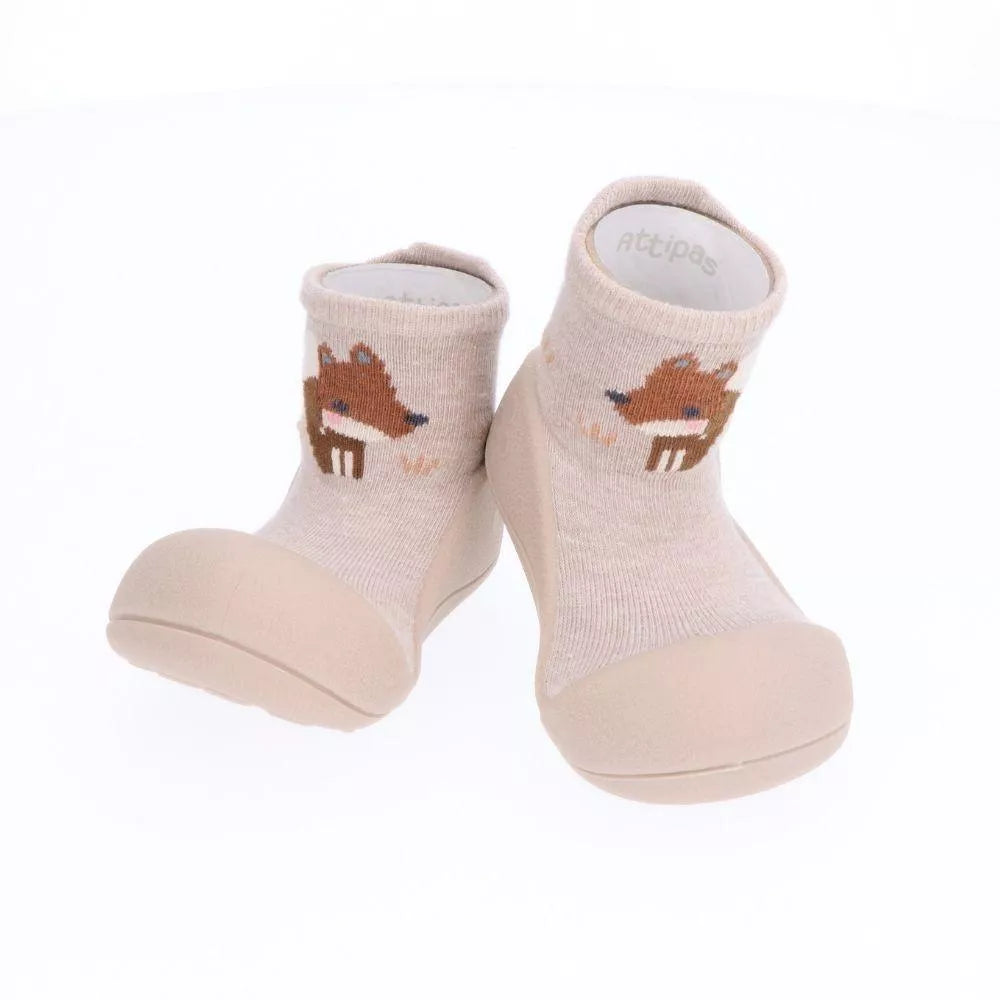 Zapato calcetin Attipas WOODLAND BEIGE FOX