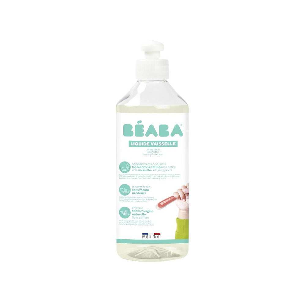 Líquido lavavajillas con ingredientes naturales Beaba - 500ml