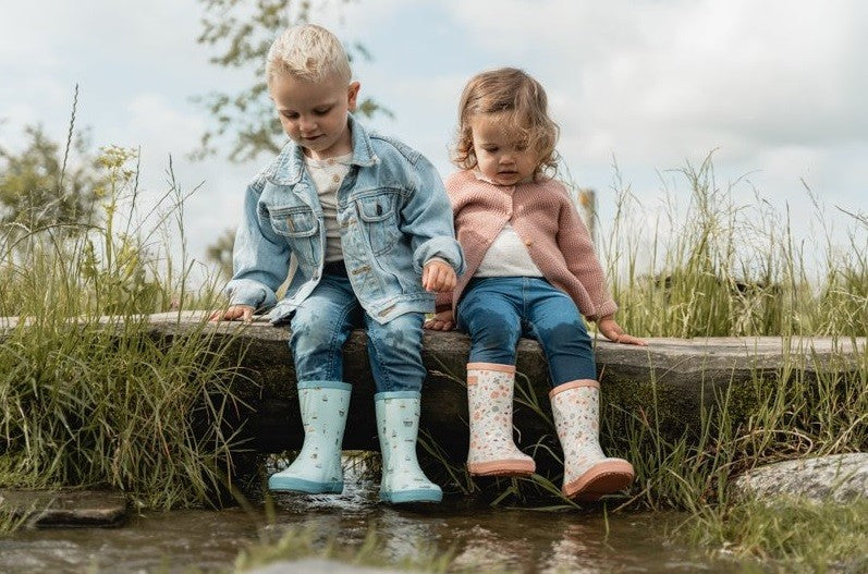 Botas De Agua Little Dutch Flores & Mariposas