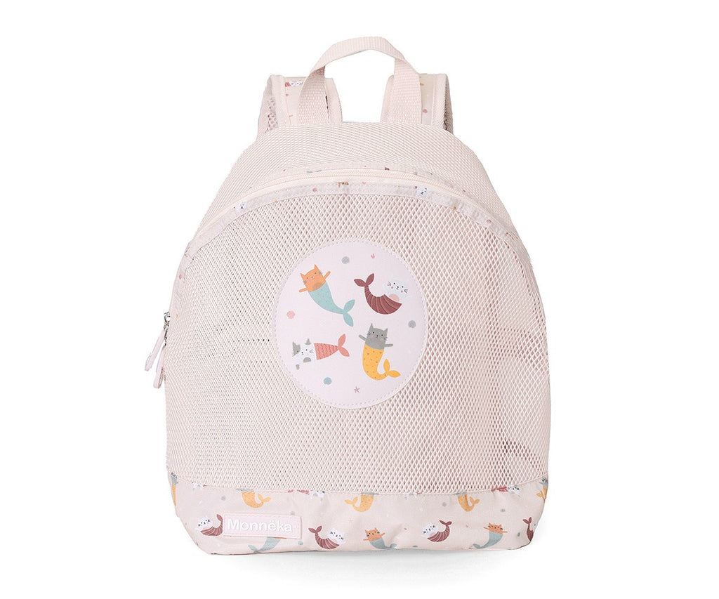 Mochila Infantil Antiarena Monnëka Mermaid Cats