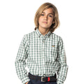 Camisa Spagnolo cuello boton gabardina 4525