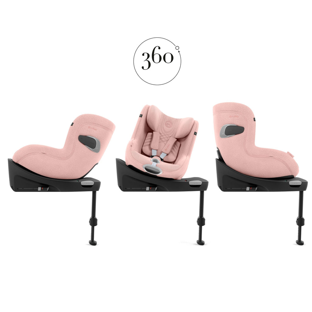 Silla auto Cybex Sirona Ti I-size Plus con reductor y capota antiuva