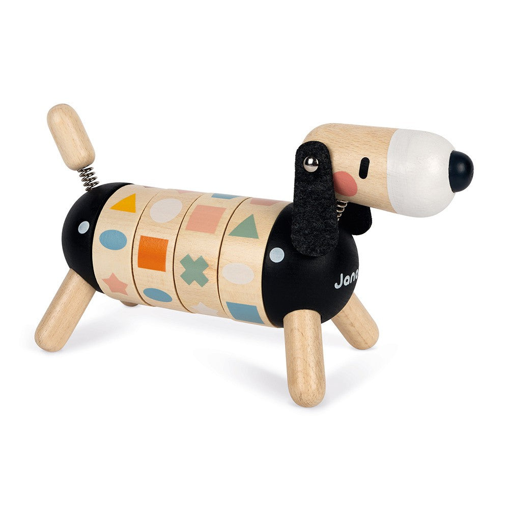 Perrito de formas y colores Janod Sweet Cocoon