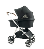 Cochecito duo Arrue OBE con plastico de lluvia