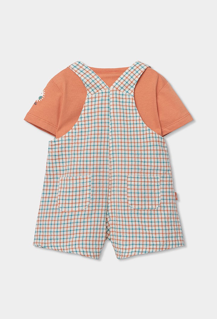 Conjunto Boboli punto con cuadros