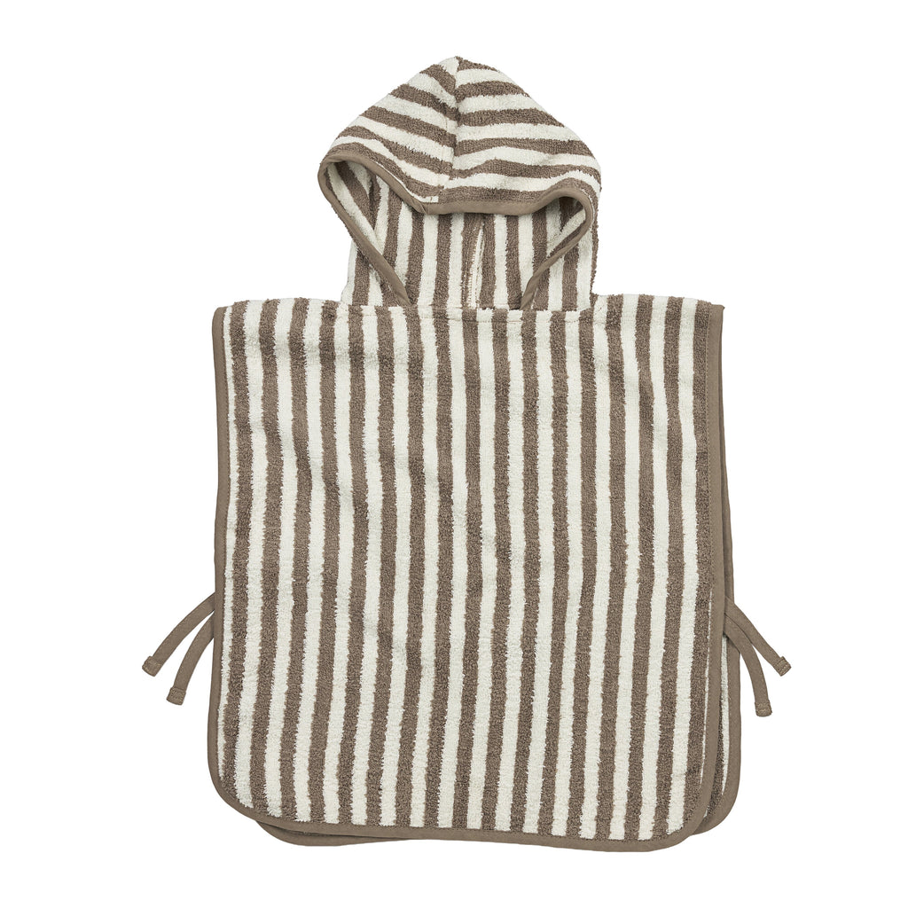 Poncho De Baño Meyco Fat Stripe