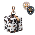 Portachupetes acolchado Petunia Leopardo