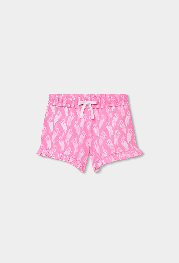 Short Boboli punto estampado