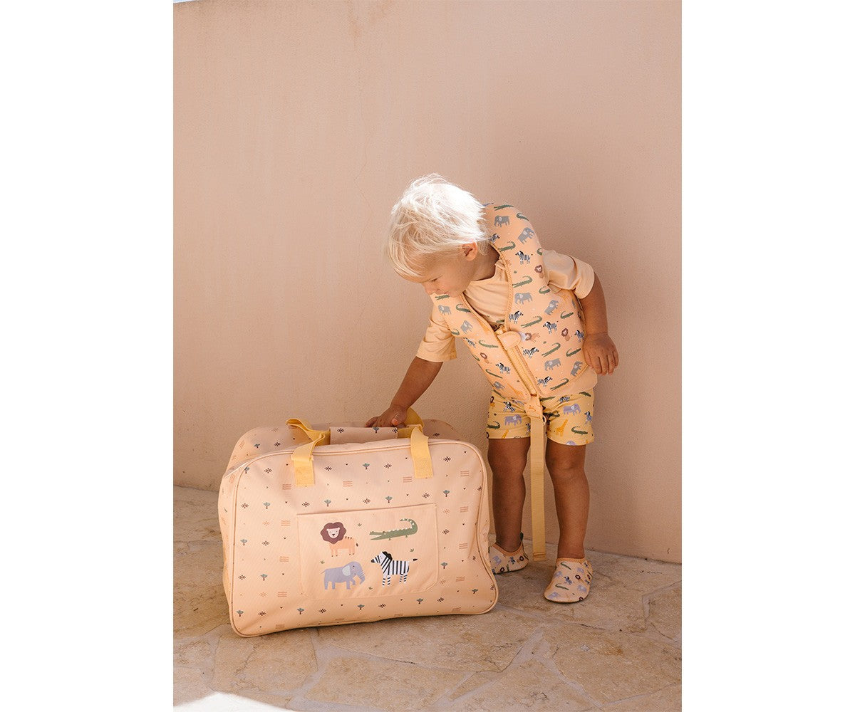 Bolso de Playa con Rejilla Personalizable Monnëka Wild Animals