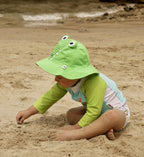 Bañador pañal y gorro Zoocchini Cocodrilo