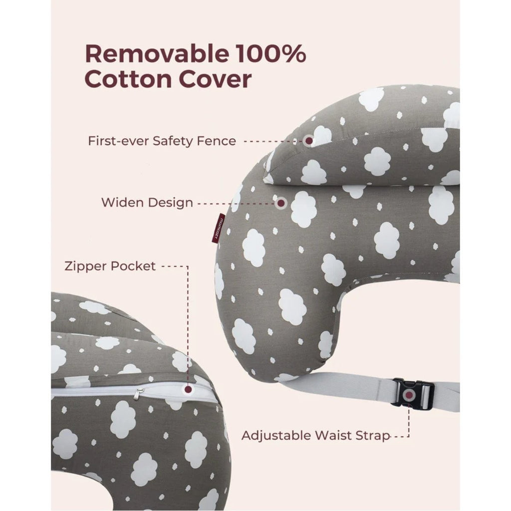 Almohada lactancia Momcozy Nubes forma U