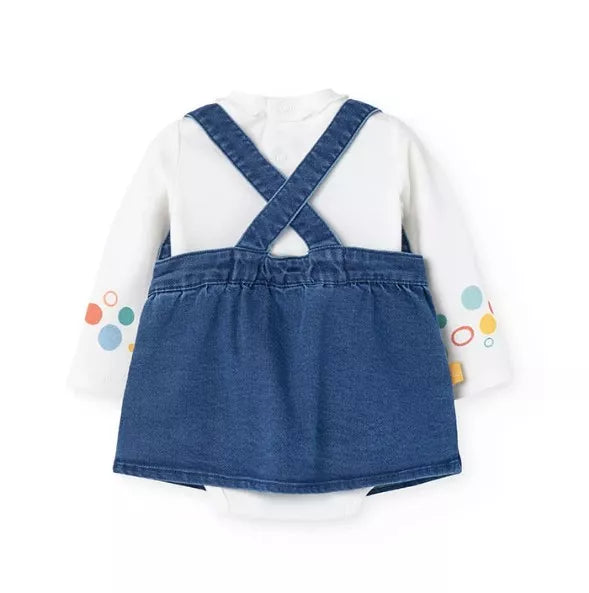 Conjunto pichi y body Boboli denim
