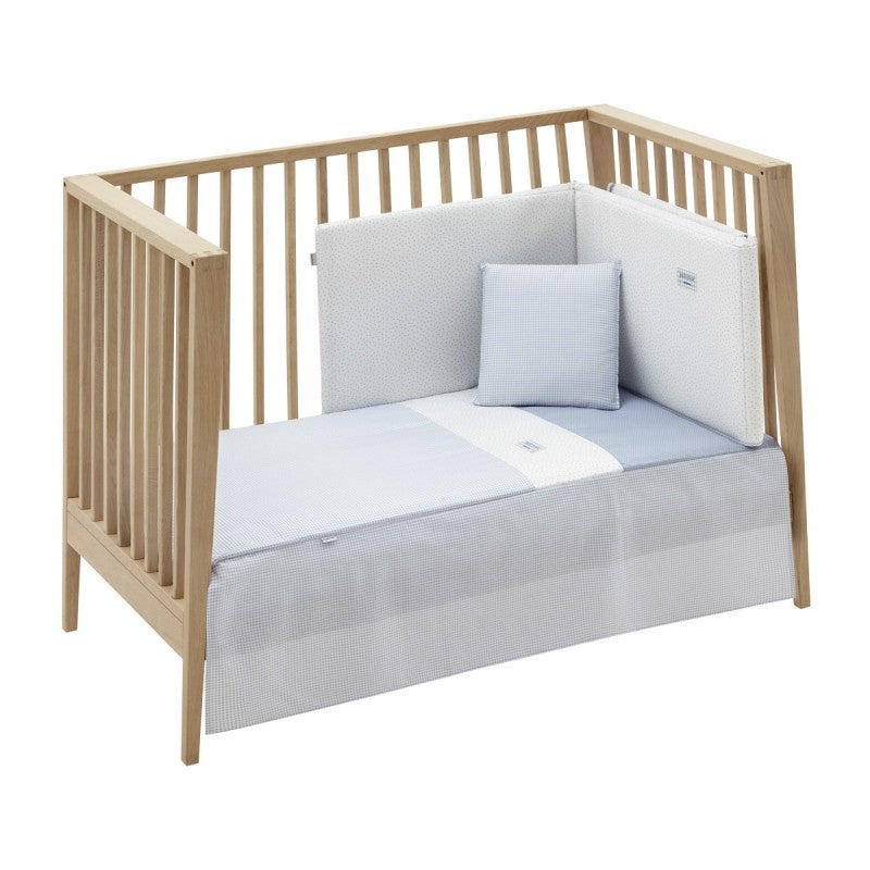Colcha y Protector Cuna Cambrass Vichy 10