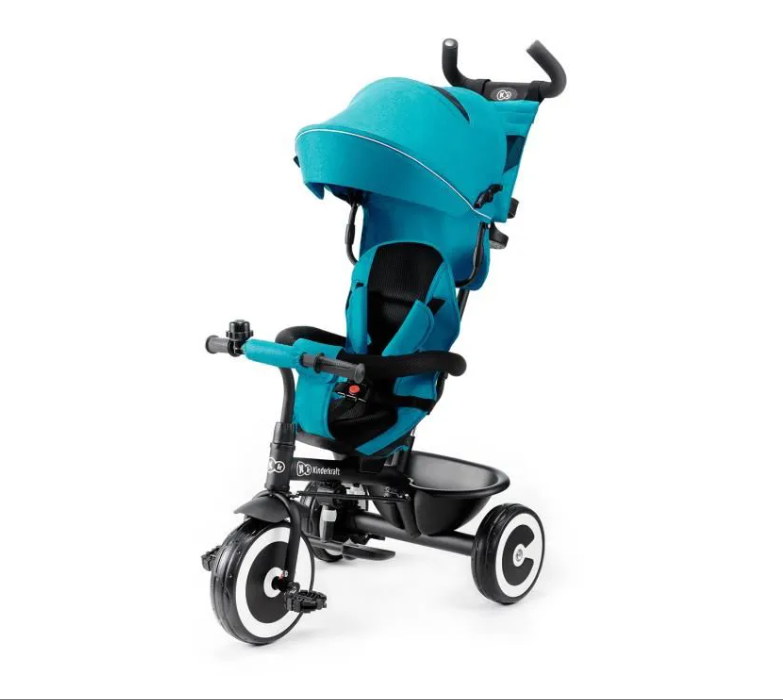 Triciclo reversible Kinderkraft ASTON con bolsa portavaso timbre