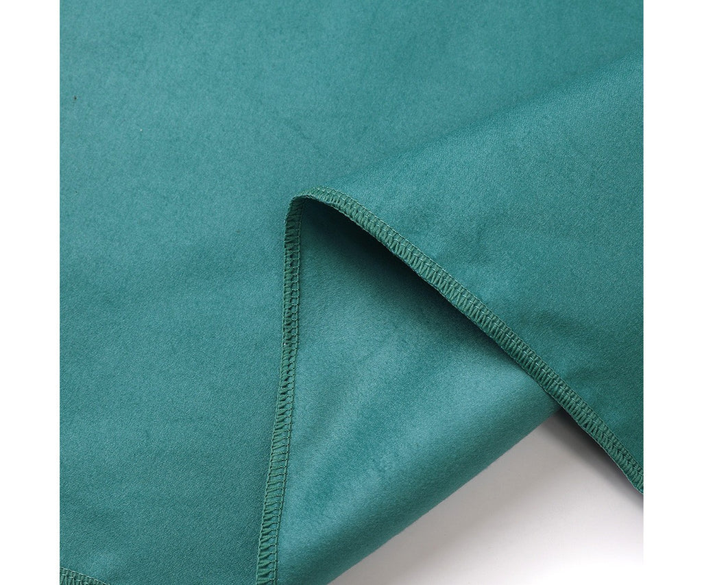 Toalla Playa Microfibra Personalizable Monnëka Whale Teal