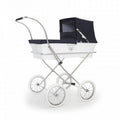 Cochecito de muñecas Bebelux Donosti Blanco Marino PERSONALIZABLE